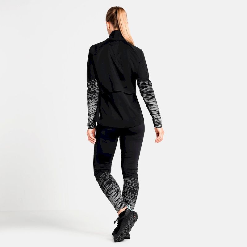 Odlo Zeroweight Warm Reflective - Running leggings - Women's