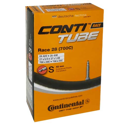 CONTINENTAL Tube RACE 700X20/25C 42 mm Presta Butyl - Inner tube