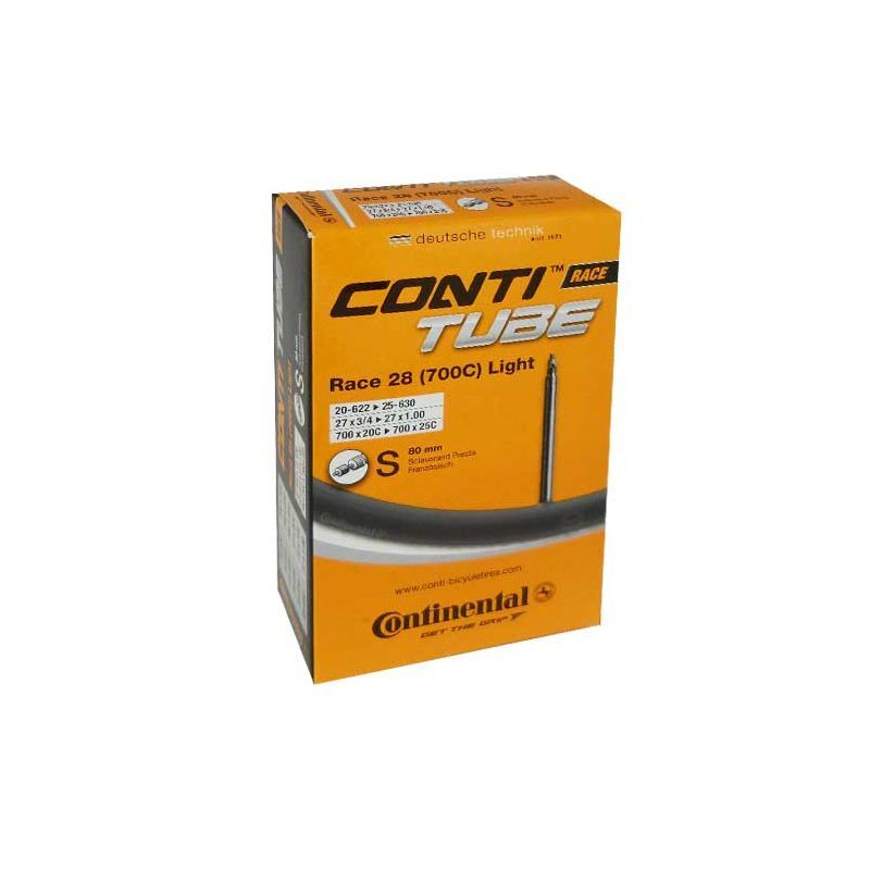 Tube RACE LIGHT 700X20/25C 80 mm Presta Butyl - Câmara de ar