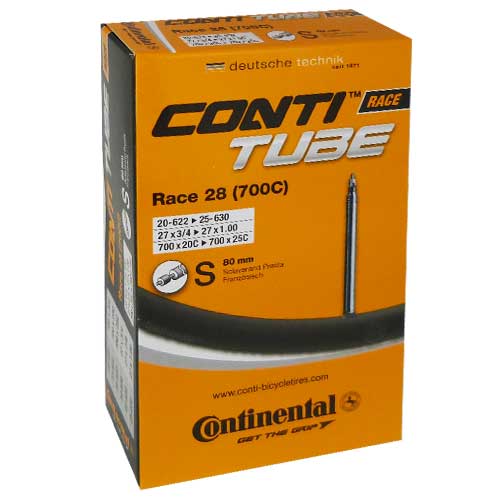 Continental Tube RACE 700X20/25C 80 mm Presta Butyl - Polkupyörän sisäkumit