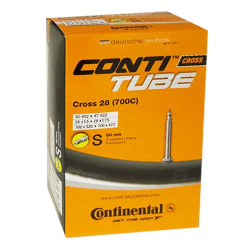 Continental Tube CROSS 29x1,25/1,75 60 mm Presta Butyl - Dętka rowerowa | Hardloop