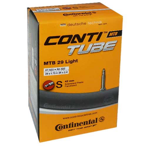 Continental Tube VTT LIGHT S42 29x1,75/2,40 42 mm Presta Butyl - Duše na kolo | Hardloop