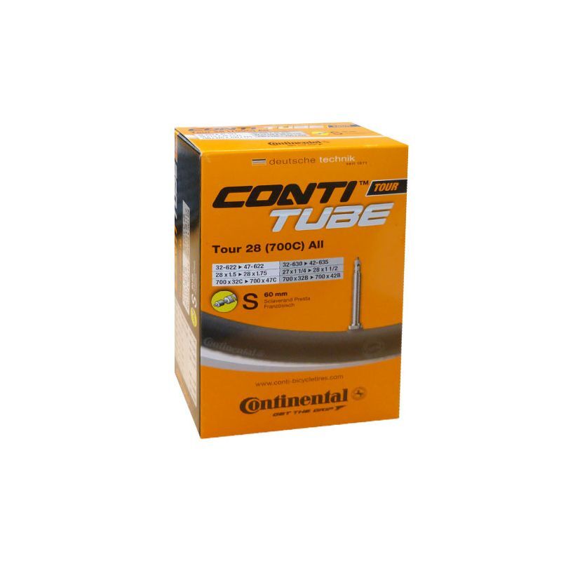Tube TOUR ALL 28x1,25/1,75 -700Cx32/47 60 mm Presta Butyl - Câmara de ar