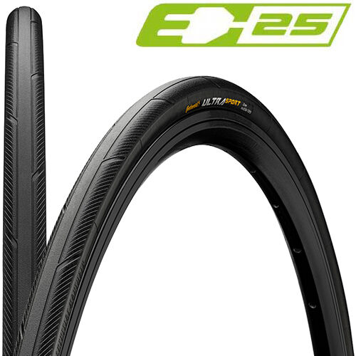 CONTINENTAL  Ultra Sport 3, E/25 foldable Cámara de aire - Road Bike Tyres