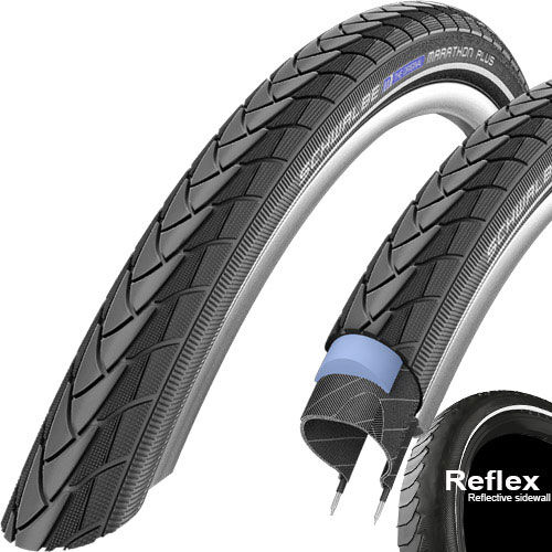 Schwalbe Marathon PLUS Performance SmartGuard E/25 Rigide Tubetype - Pneu vélo ville | Hardloop