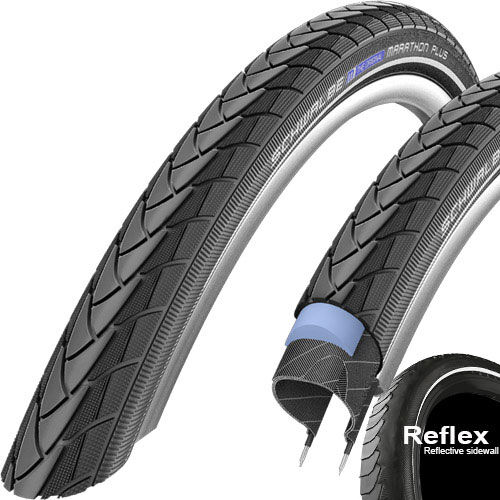 Mus Persoonlijk marmeren Schwalbe Marathon PLUS Performance SmartGuard E/25 wire Inner Tube - City Bike  Tyres