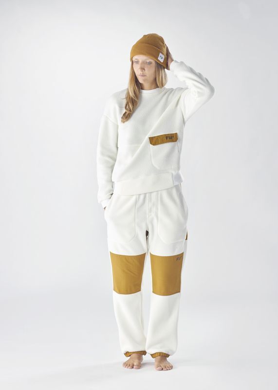 FW Apparel Root Light Sherpa Crew - Bluza polarowa damska | Hardloop