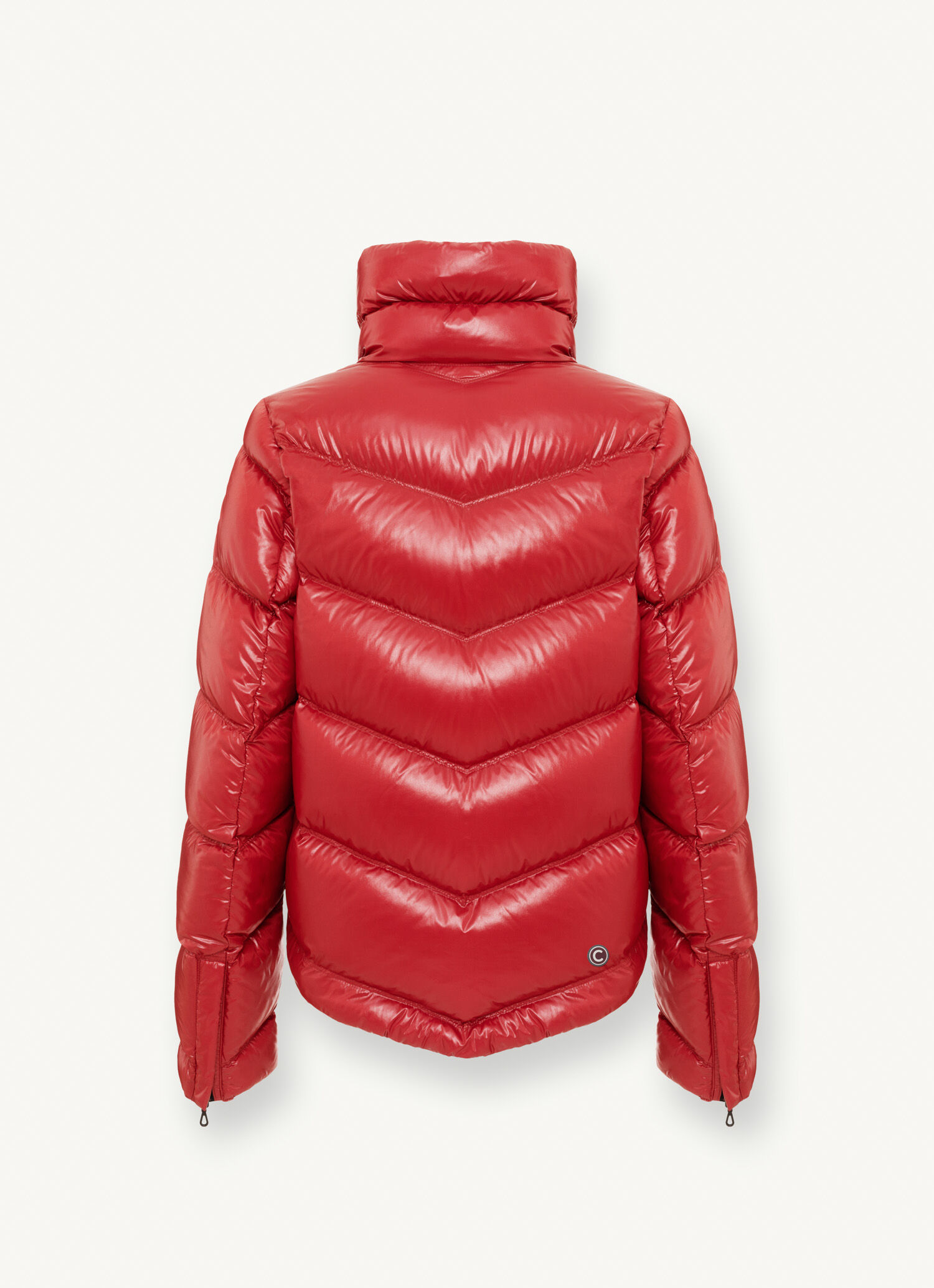 Colmar Lacquered-Effect Down Jacket With High Collar - Down Jacket - Women'S