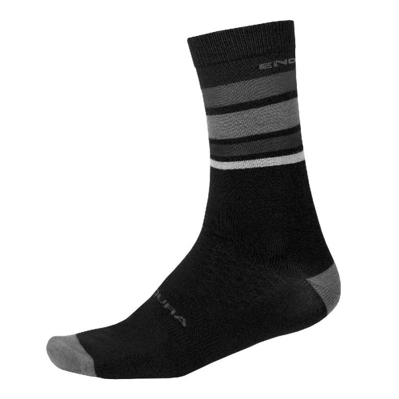 BaaBaa Merino Stripe Sock - Meias de ciclismo homem