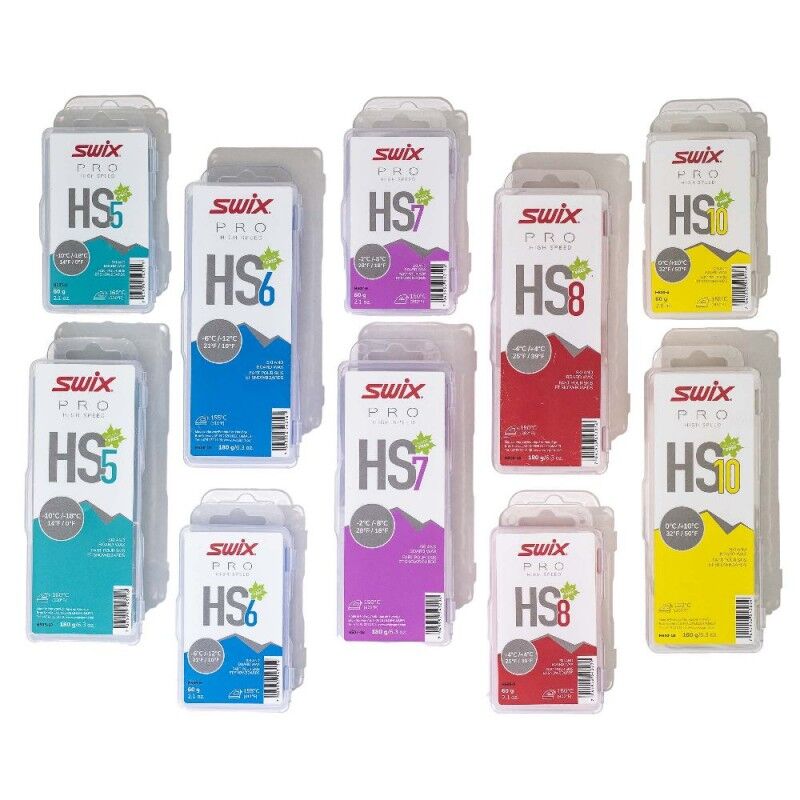 Swix HS6 Blue -6°C/-12°C 60 g - Ski wax