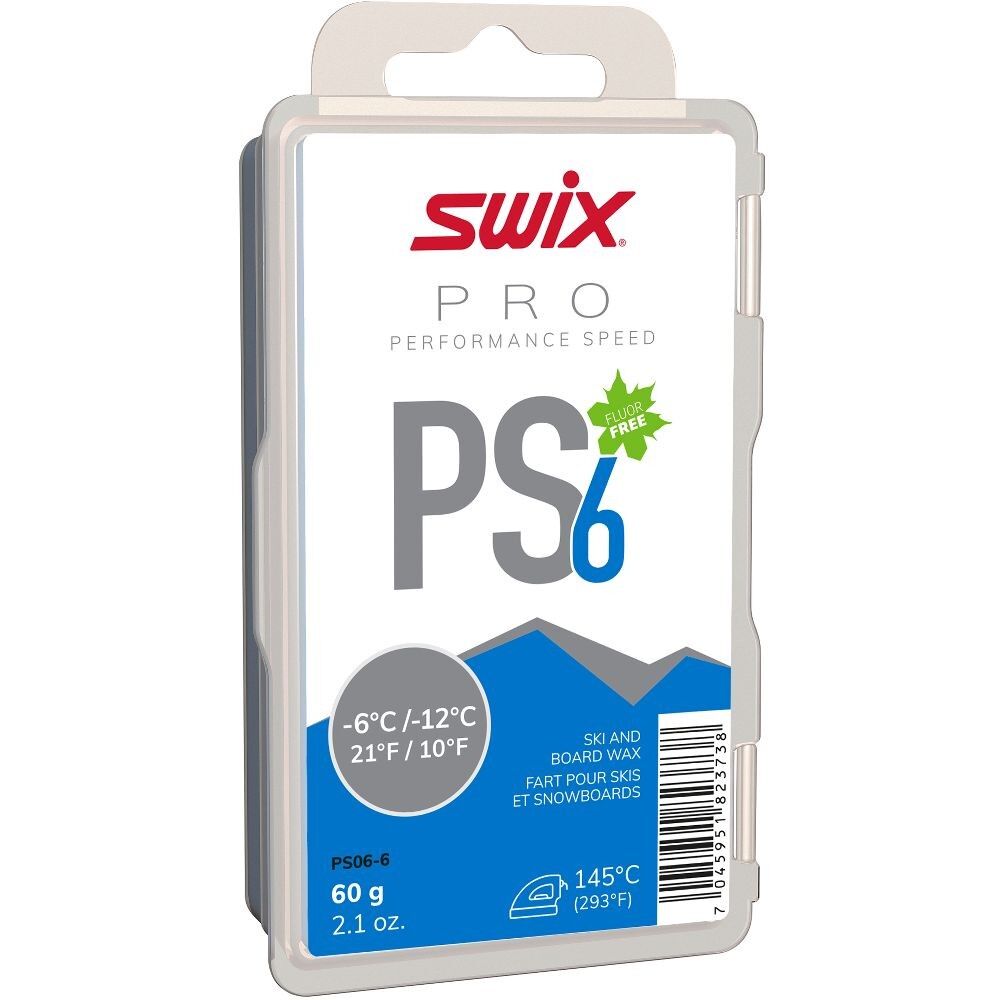 Swix PS6 -6°C/-12°C 60 g - Ski wax