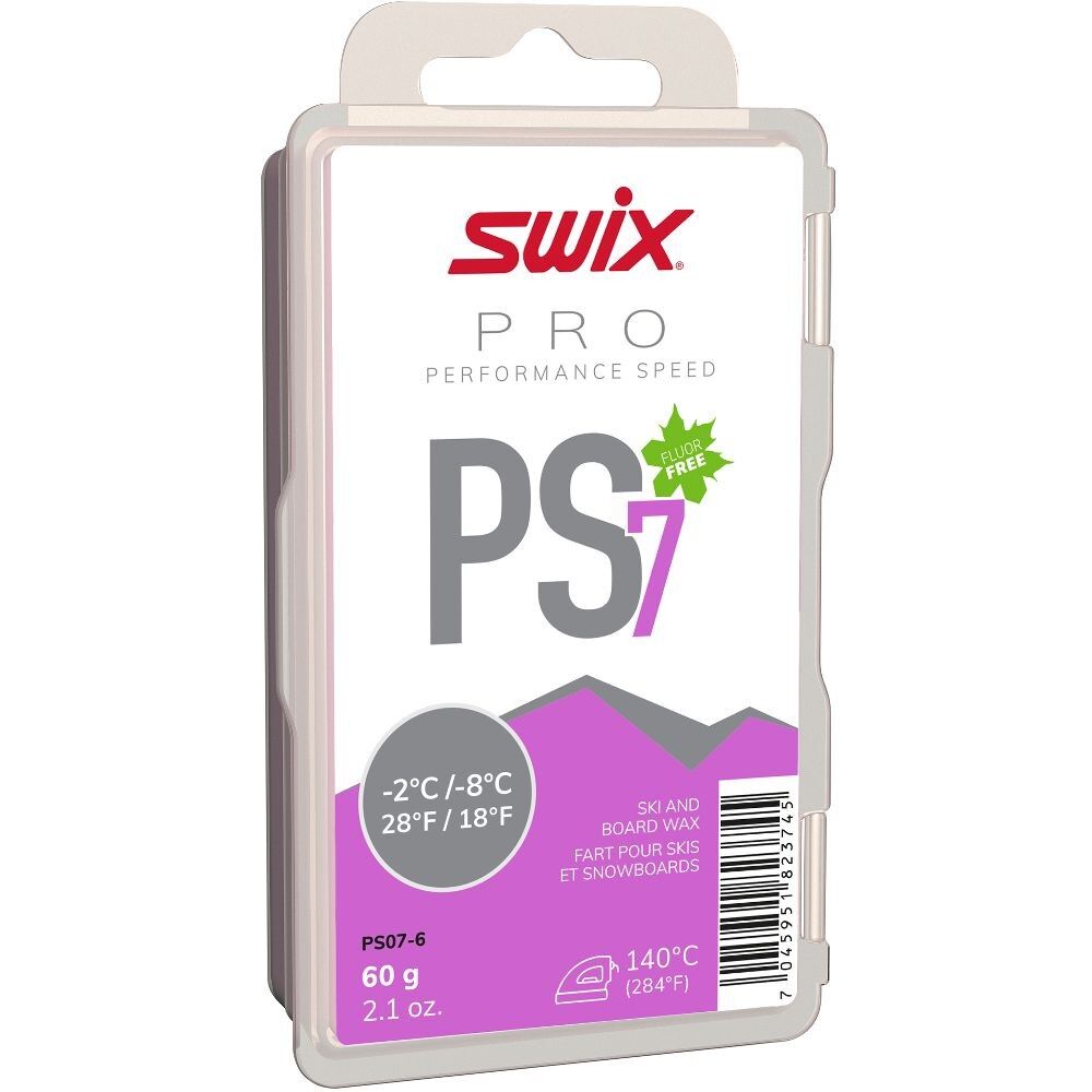 Swix PS7 -2°C/-8°C 60 g - Ski wax