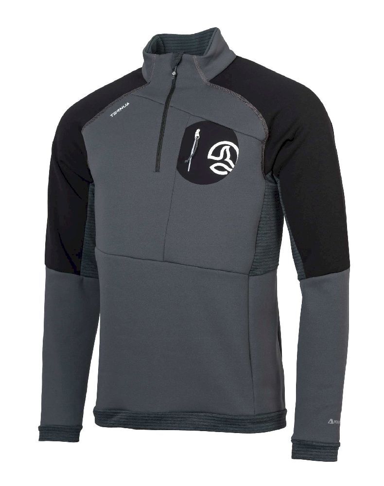 Ternua Krater 1/2 Zip - Veste softshell homme | Hardloop