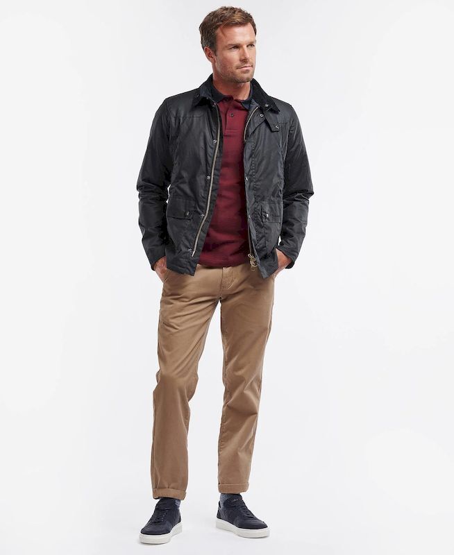 Barbour Reelin Wax Jacket - Kurtka męska | Hardloop