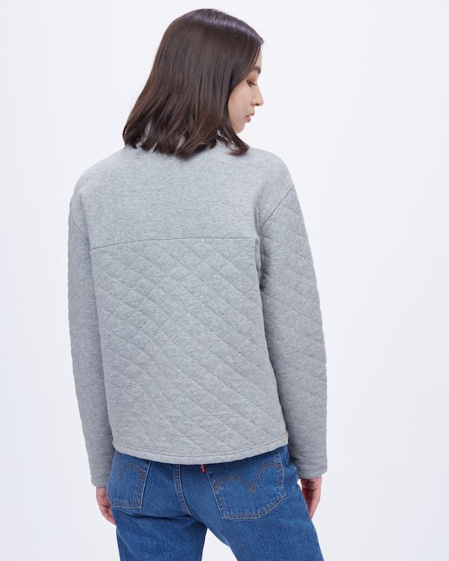 Tentree 1/4 Zip Quilted Fleece - Giacca in pile - Donna