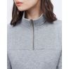Tentree 1/4 Zip Quilted Fleece - Giacca in pile - Donna