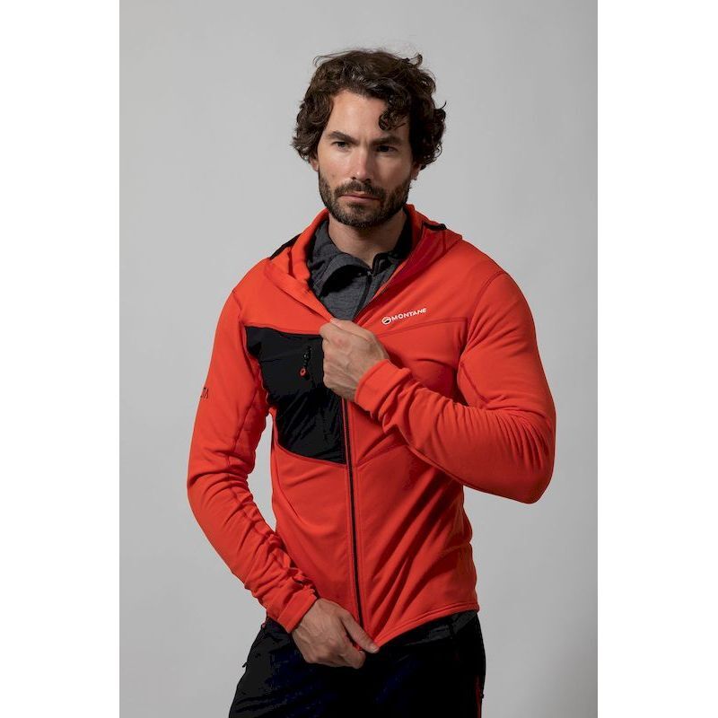 Montane Alpine Raid Hoodie - Fleecetakki - Miehet