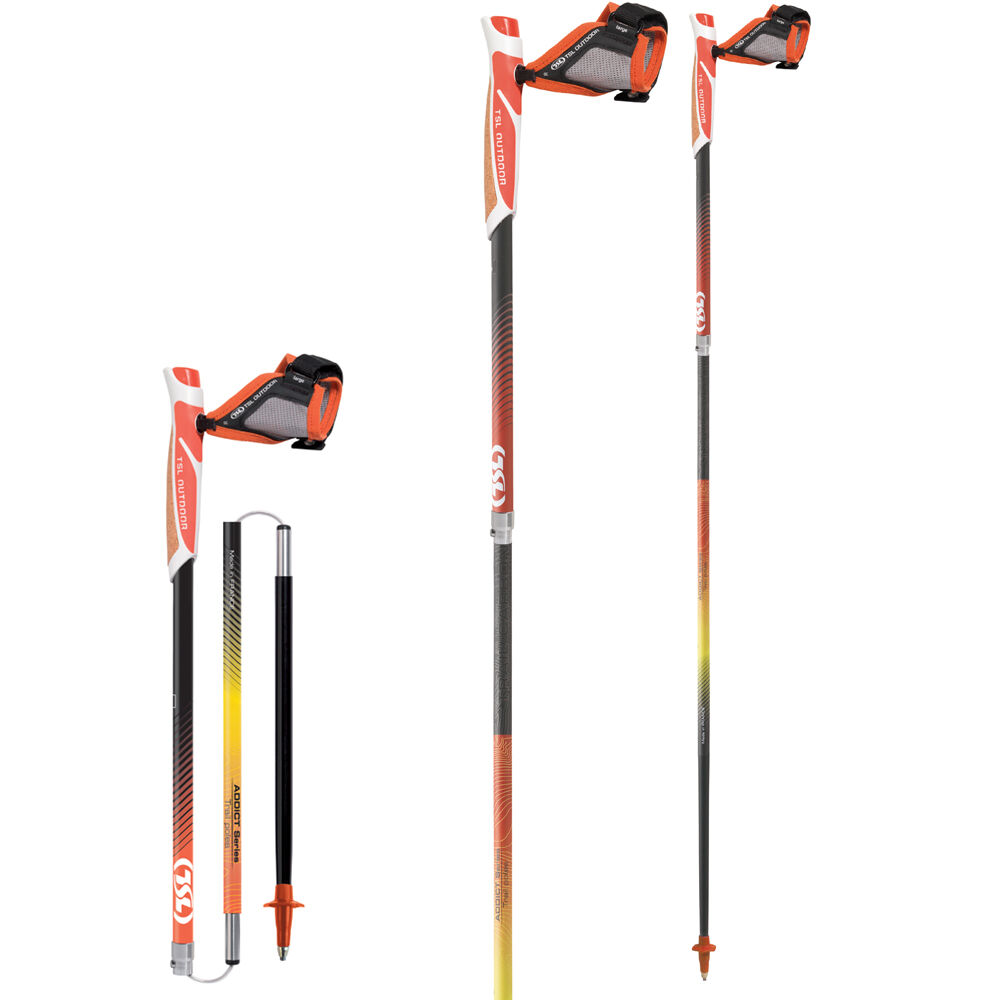 TSL Outdoor Trail C4 Cork Cross Sky Sht - Bâtons trail | Hardloop