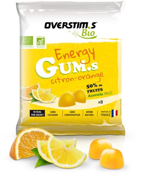 Overstim.s Energy Gums Bio - Energy bar