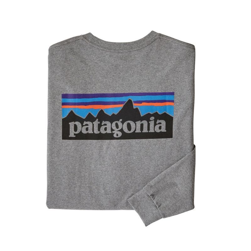Patagonia L/S P-6 Logo Responsibili-Tee - T-shirt Herr