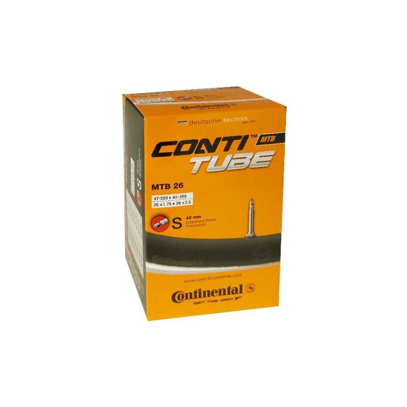 Tube VTT S42 26x1,75/2,50 42 mm Presta Butyl - Câmara de ar
