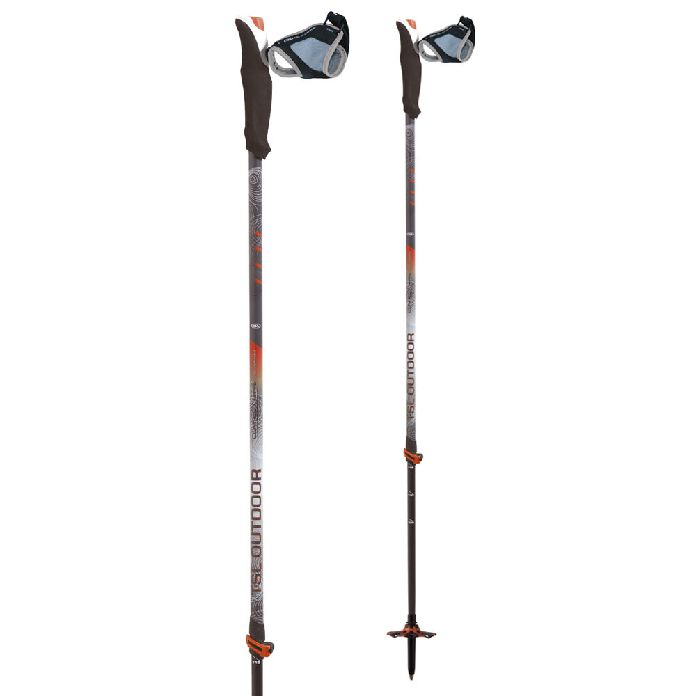 TSL Outdoor Connect Carbon Alu 2 Light - Hiking poles