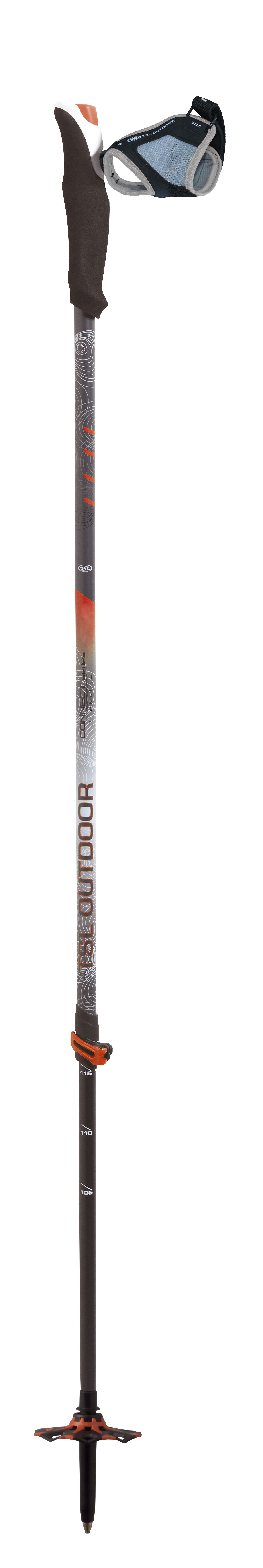TSL Outdoor Connect Carbon Alu 2 Light - Hiking poles