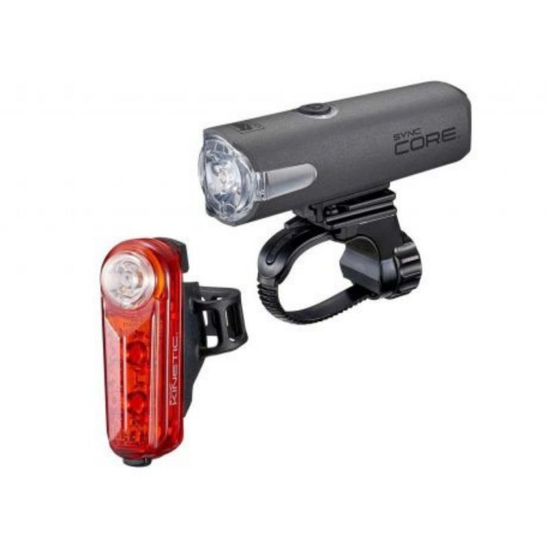 Sync Set Core & Kinetic Front & Rear Set - Cykelbelysningssats