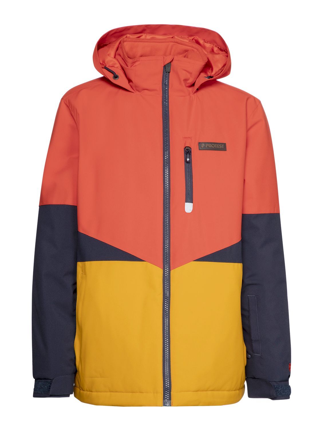 Pull Technique Garçons Protest PRTRAF JR - Tissu Thermique Stretch Géotech - Matière Recyclée, Coupe Regular - Pour Hiver