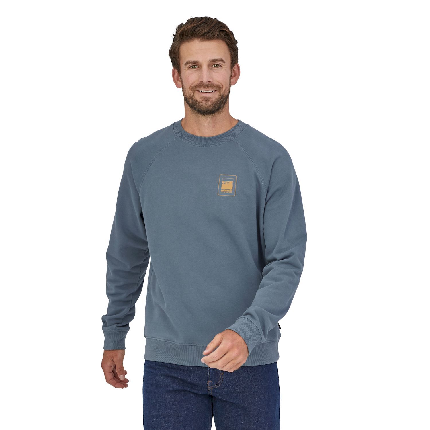 Patagonia Alpine Icon Regenerative Organic Pilot Cotton Crew - Bluza (bez kaptura) męska | Hardloop