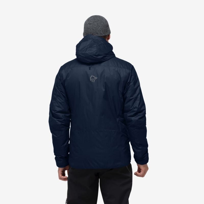 Norrøna Trollveggen Primaloft100 Zip Hood - Chaqueta de fibra sintética - Hombre