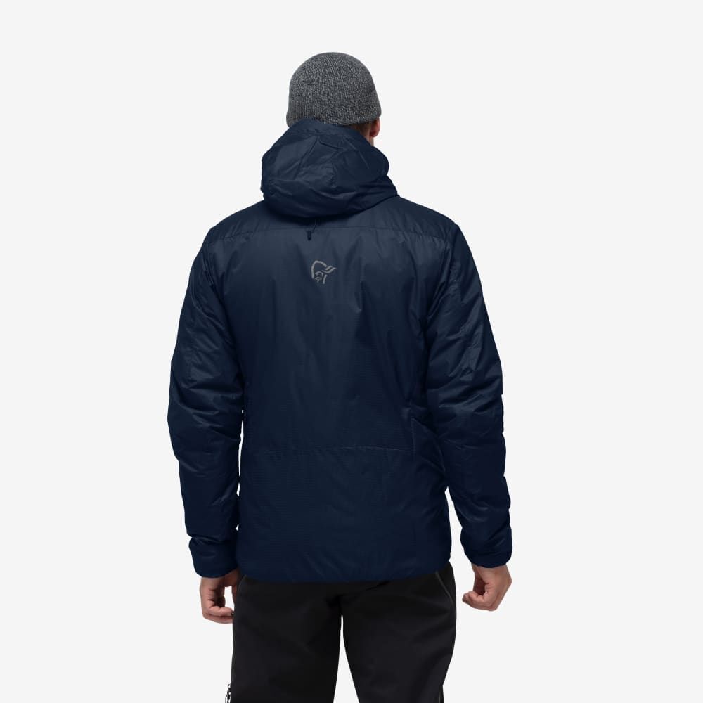 Norrøna Trollveggen Primaloft100 Zip Hood - Kunstfaserjacke - Herren