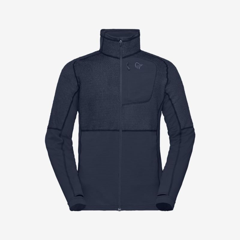 Norrona Lyngen Alpha90 Jacket - Pánská Fleesová mikina | Hardloop