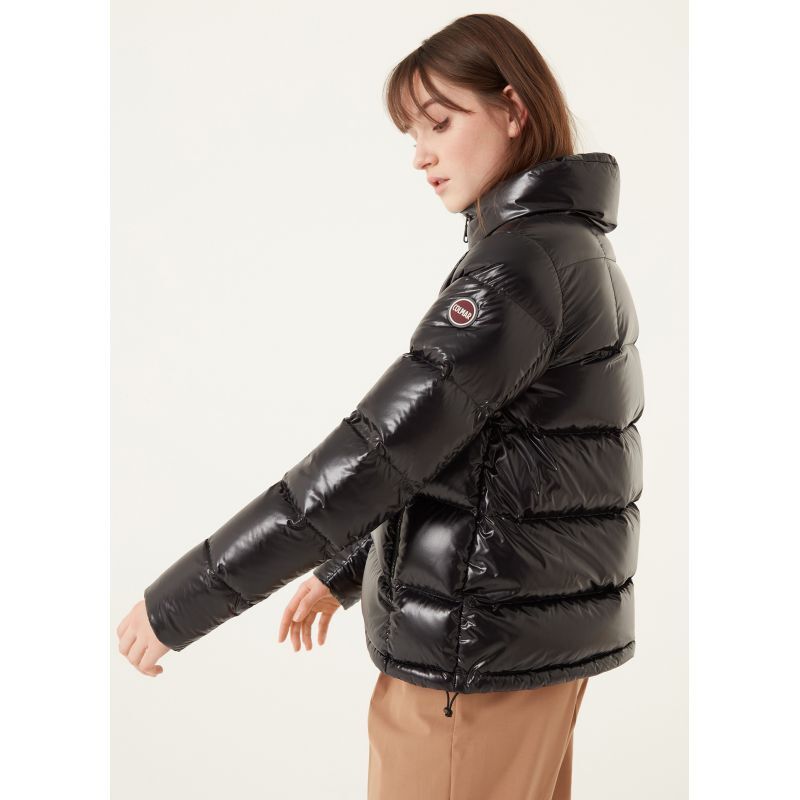 Goolecrimp Damen Daunenjacke Mit Kunstpelz-Kragen - Winterjacke Für Damen In Glänzendem Design