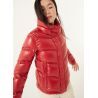 Colmar Lacquered-Effect Down Jacket With High Collar - Down Jacket - Women'S