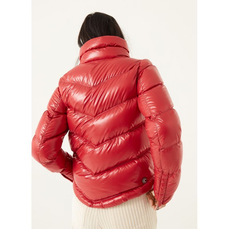 Colmar Lacquered Effect Down Jacket With High Collar Down Jacket Women S