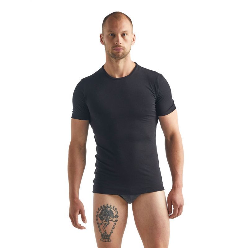 Anatomica Short Sleeve Crewe en Mérinos - Merino-shirt Herrer