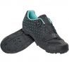Matt Black / Turquoise Blue
