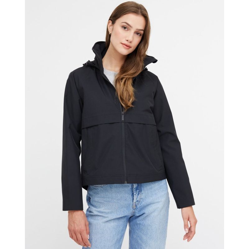 Short hot sale rain jacket