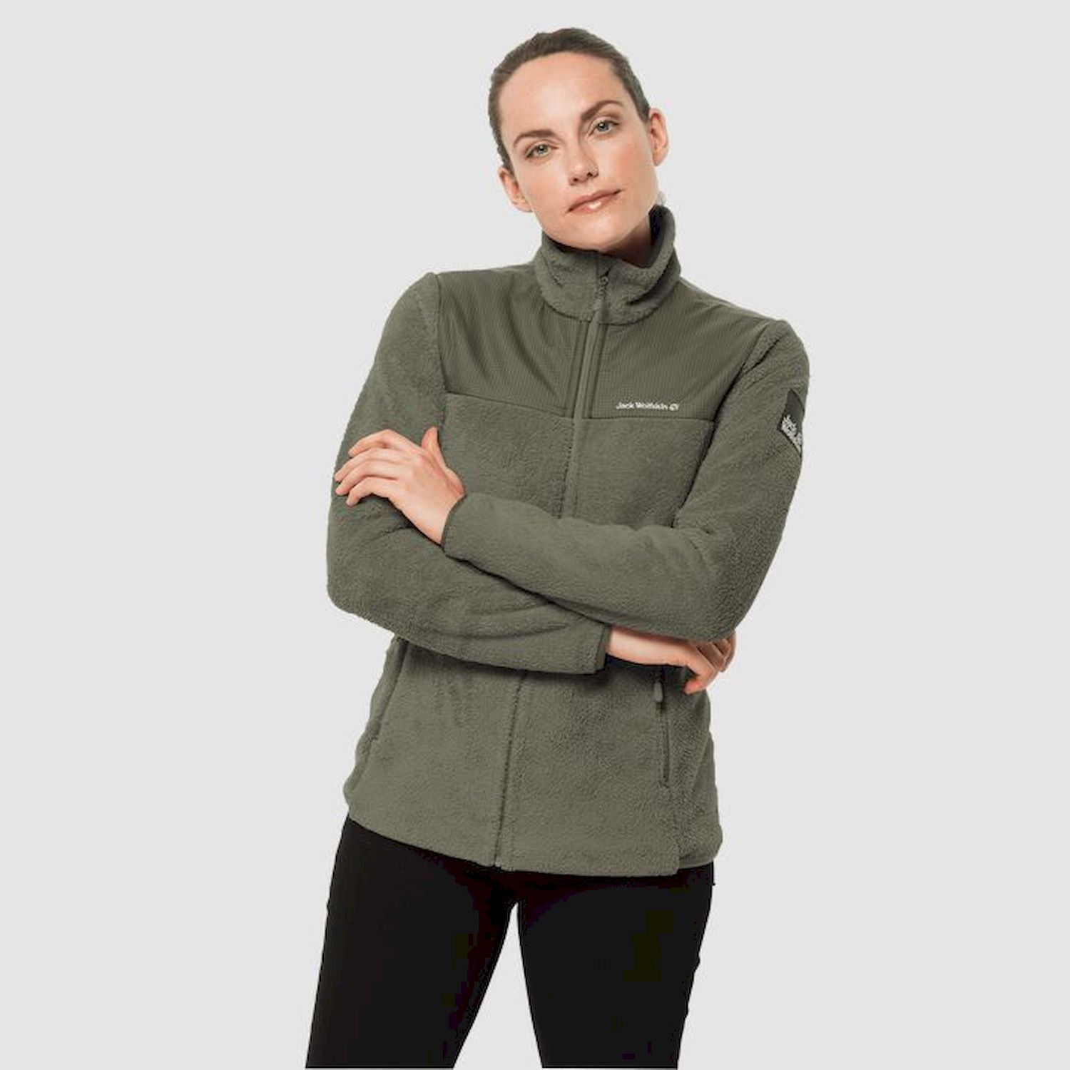 Jack wolfskin fleece on sale vest