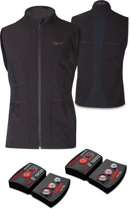 Lenz Set Of Heat Vest 1.0 + Lithium Pack RCB 1800 - Bodywarmer - Dames