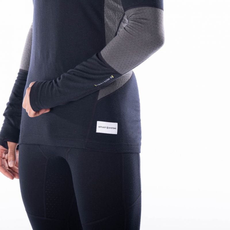 Artilect Darkhorse 185 Zoned 1/4 Zip - Sous-vêtement technique homme | Hardloop