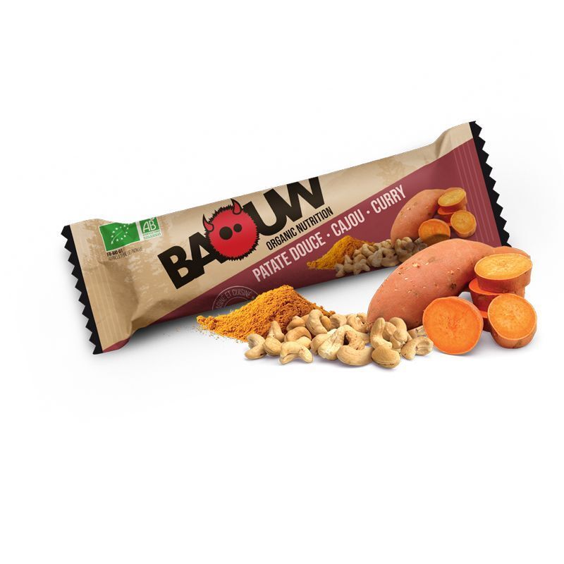 Baouw  Patate Douce-Cajou-Curry - Energy bar