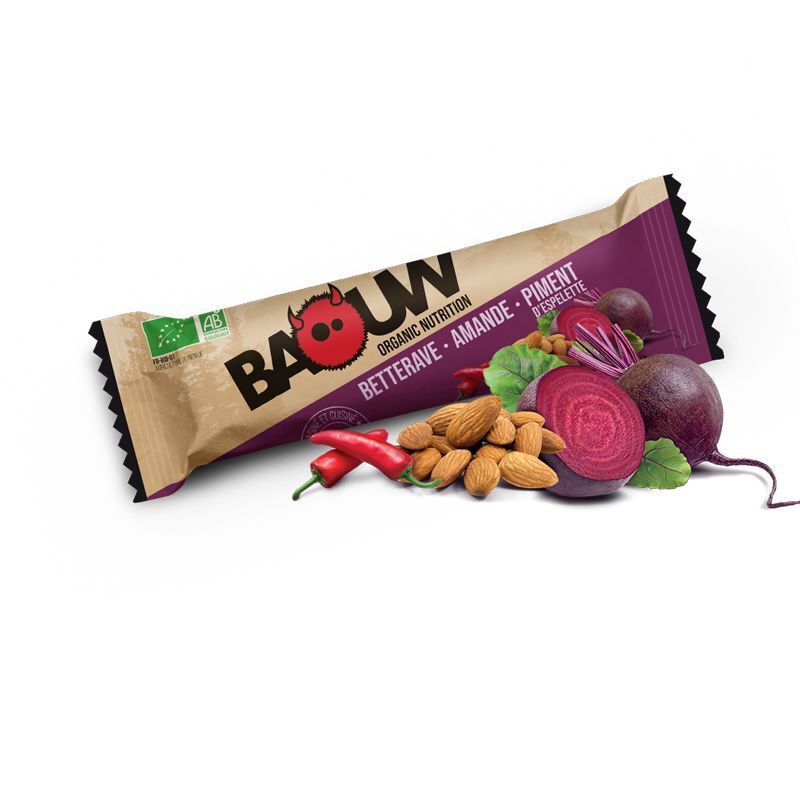 Baouw  Betterave-Amande-Piment D'Espelette - Energy bar