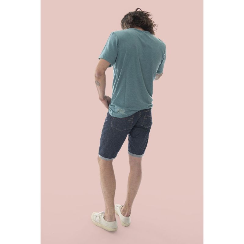 Snap Technical Merino SS - T-shirt homem | Hardloop