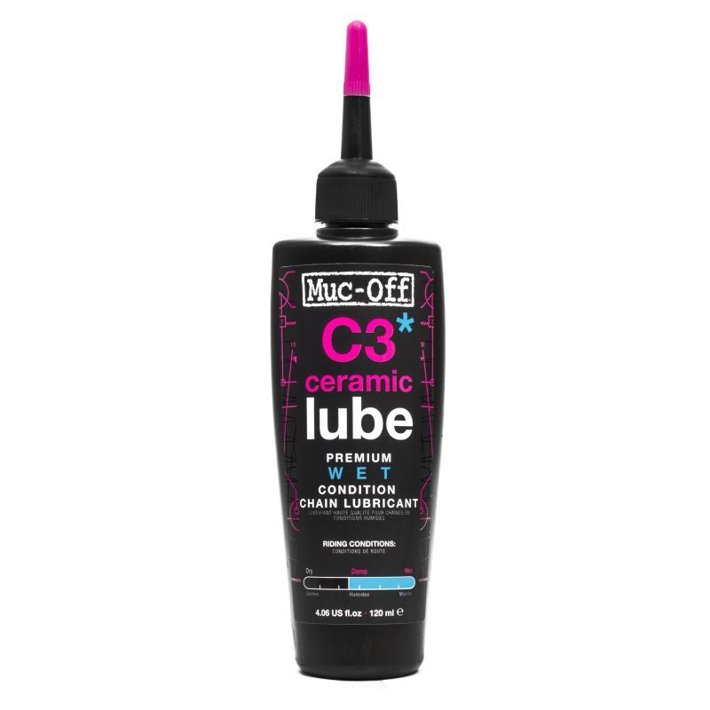 Muc-Off C3 Wet Weather Ceramic Lube - Lubrificante