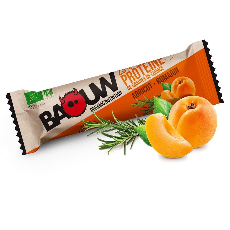 Baouw Protéiné Abricot-Romarin - Energetická tyčinka | Hardloop