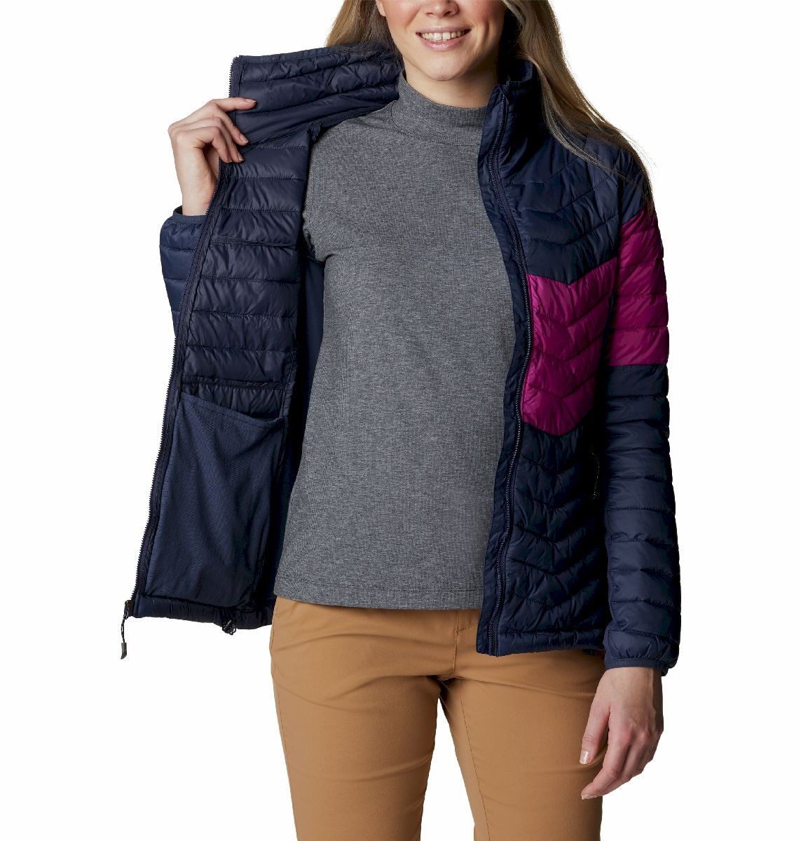 Columbia Powder Passª Non-Hooded Jacket - Giacca sintetica - Donna
