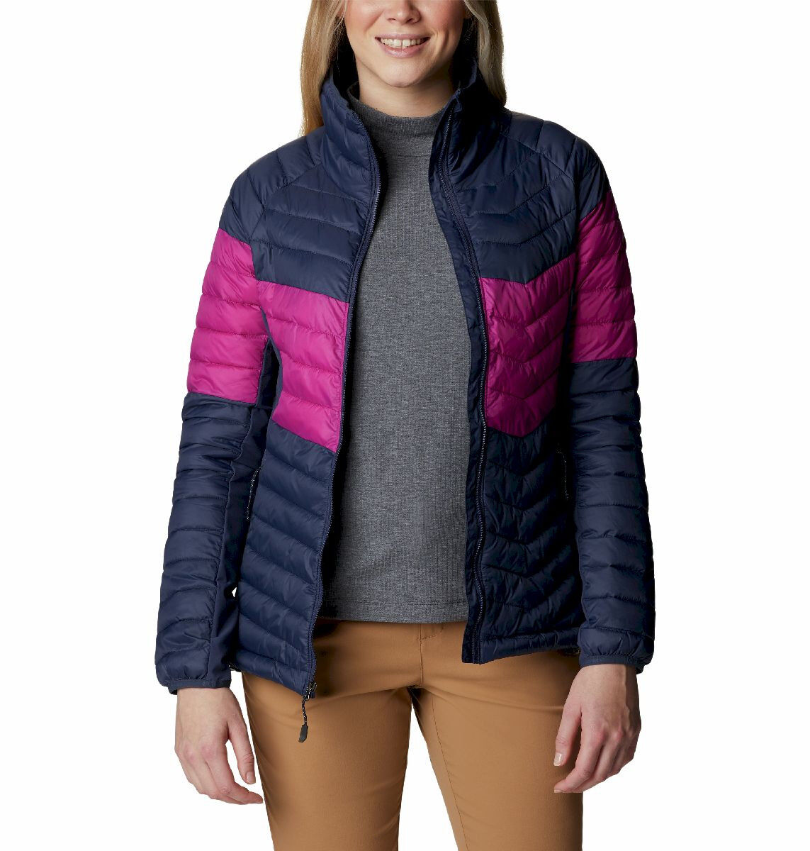 Columbia Powder Pass™ Non-Hooded Jacket - Chaqueta de fibra sintética - Mujer