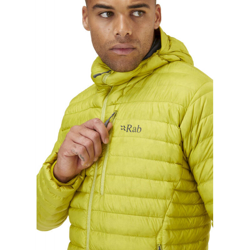 Rab Microlight Alpine Jacket - Pánská Péřová bunda | Hardloop